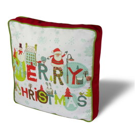 Aberto Design YM1411 Cojín 42x42 cm de Algodón y Poliéster con Relleno de Silicona para Máximo Confort